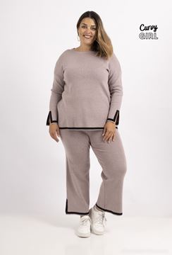 Picture of CURVY GIRL SWEATER AND TROUSER SUIT